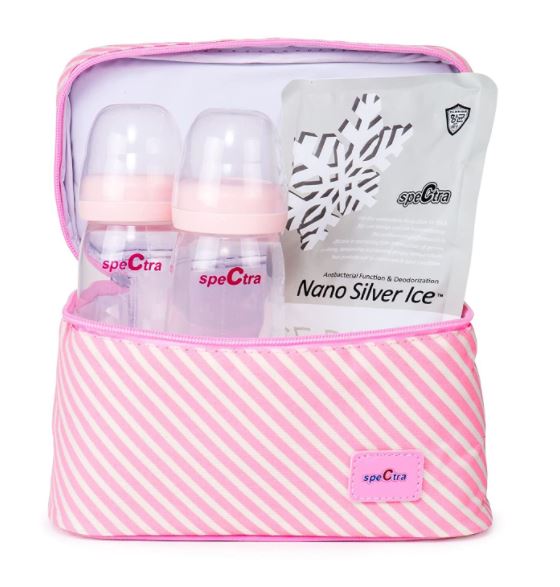 Cooler Kit With Ice Pack and 2 Bottles - Spectra