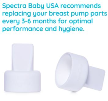 Duckbill Valves, White - Spectra