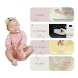 Silicone Pacifier, Transparent - Spectra