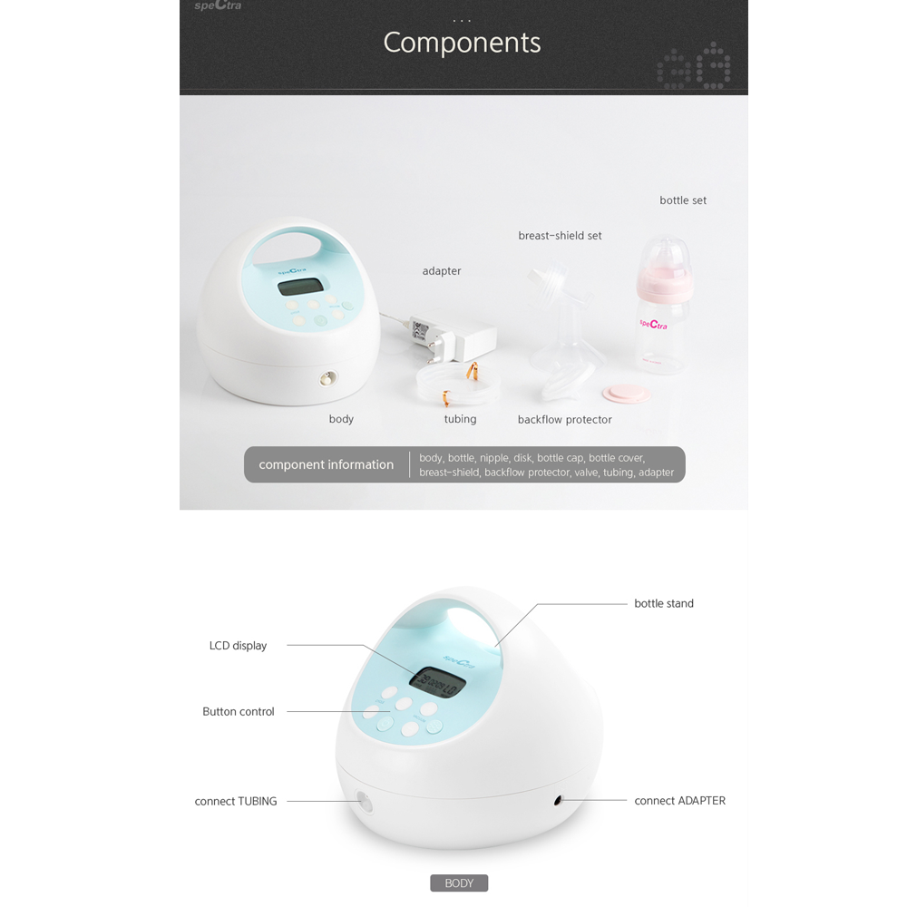 S1 Plus Electric Breast Pump - Spectra