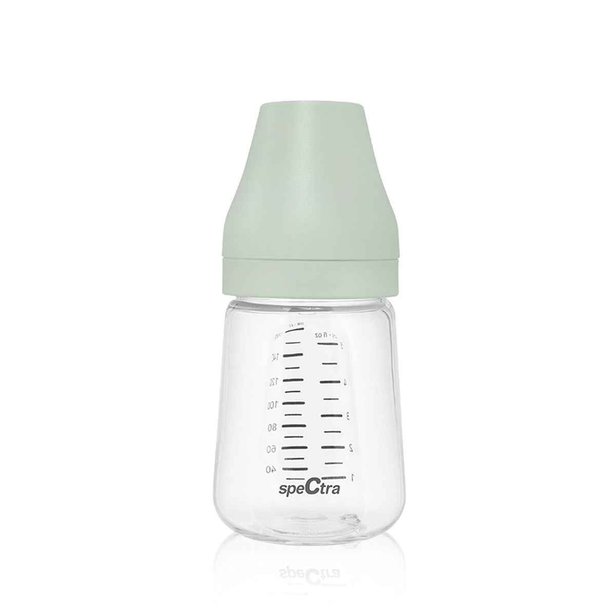 All New Baby Bottle PA 160ml, Cream Mint - Spectra